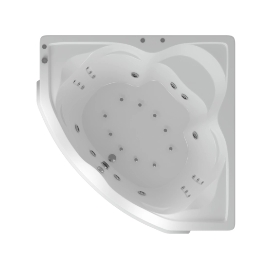 Ванна АКВАТЕК Сириус 164х164 НМ (пневматика)