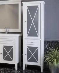 Пенал Opadiris Палермо-R 525х1670х356 мм цвет белый напольный правый