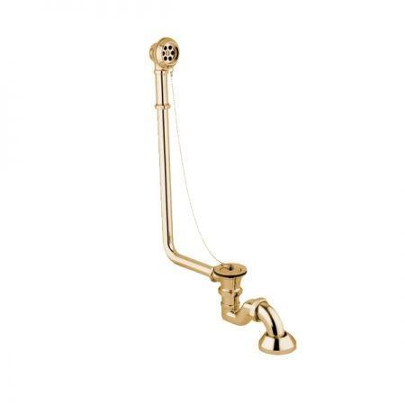 Слив-перелив VICARIO 1210/L BR, латунь БРОНЗА (к отдельност.) Италия  Click-Clack