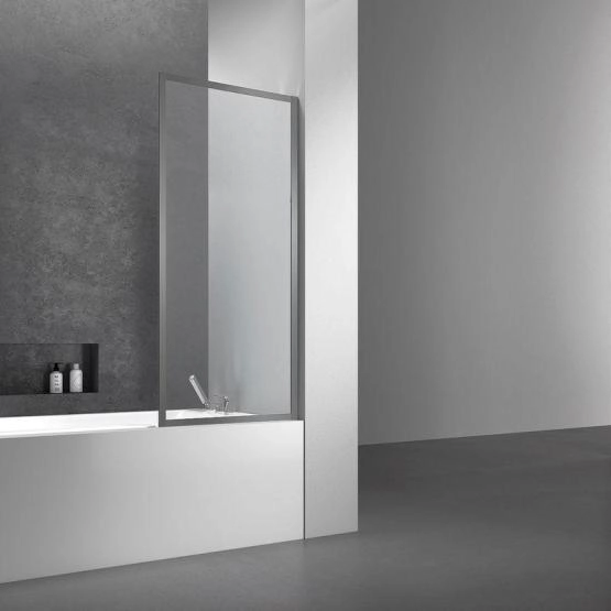 Душевая шторка Vincea VSB-41700CLGM, 700*1400, вороненая сталь, стекло прозрачное