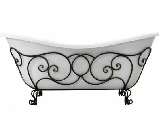 Ванна Эстет Бостон 180х74 белая