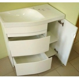 Тумба Belux Япония Н 80-02 напольная под умывальник Япония 800 Левая