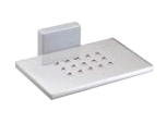 Bagno&Associati Quattro мыльница 130x94x50h мм, подвесная, латунь, цвет хром
