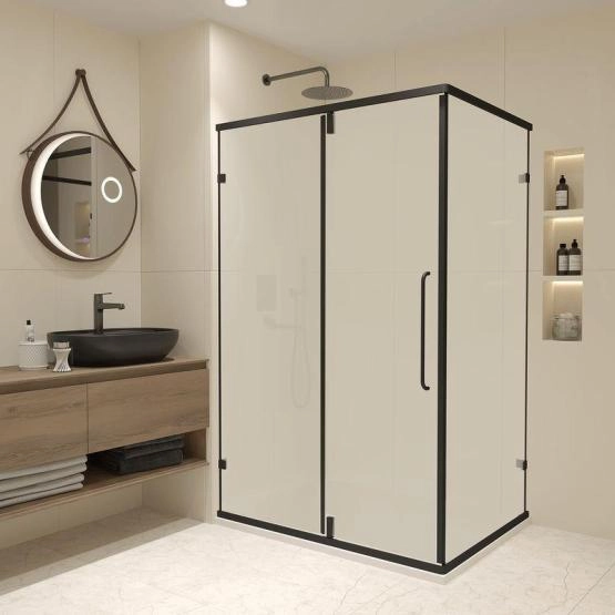 Душевой уголок RGW CL-046B Classic 100x80 Черный матовый матовое