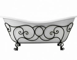 Ванна Эстет Бостон 180х74 белая