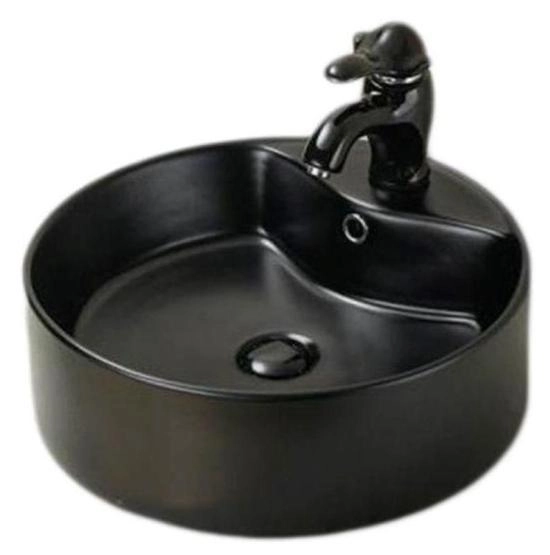 Раковина SantiLine SL-1069МВ 46,5x46,5 на столешницу керамическая Белый