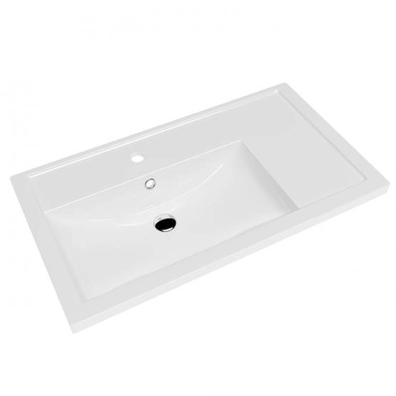 Раковина СаНта Фостер 80П со смещенной чашей