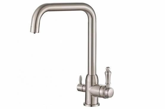 Смеситель для кухни ZORG Steel Hammer (SH 725 SATIN) сатин