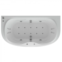 Ванна АКВАТЕК Мелисса 180x95 НМ (пневматика)