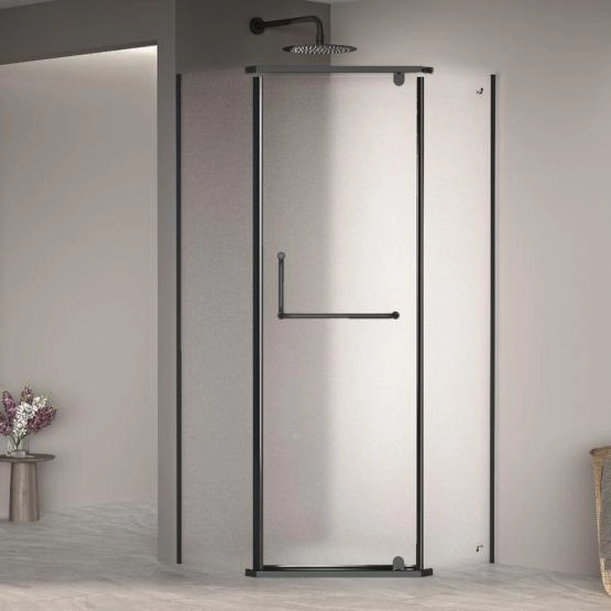 Душевой уголок RGW PA-081B Passage 80x80 Черный матовый матовое