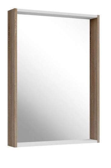 Зеркало ASB-Mebel Лавре 60 Дуб Бардолино/Белый