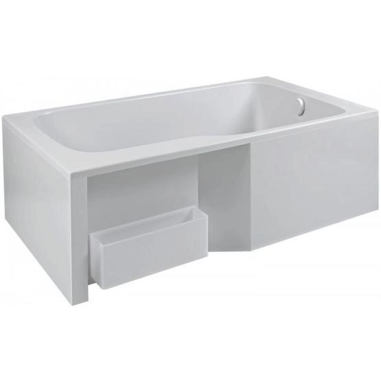 Фронтальная панель Jacob Delafon BAIN-DOUCHE MALICE E6D067-00 170x47 см с боковой