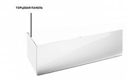 Roca Line Панель боковая для 170x70 ZRU9302927, левая