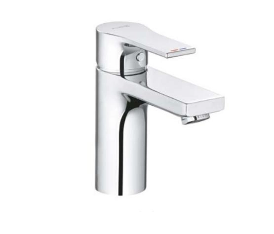 Смеситель Kludi Zenta Sl 482980565 для раковины 100, донный клапан Push-Open, хром