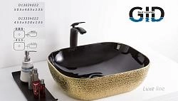 Раковина CeramaLux D1333H022 46 см на столешницу