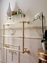 Sbordoni Deco Prestige полотенцесушитель настенный выс. 820x420,никель