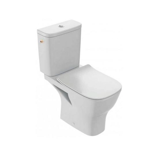 Унитаз Jacob Delafon STRUKTURA UJX102-00 безободковый напольный /64х34/(белый)