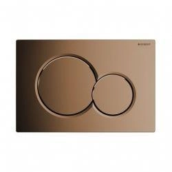 115.770.DT.5 Geberit Sigma01 Кнопка смывная для инсталляции, цвет латунь