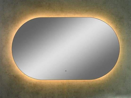 Зеркало Континент Fleur Led 1100х650 с бесконтактным сенсором, теплая подсветка