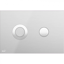 Кнопки смыва AlcaPlast FLAT INOX TURN мат/глянец