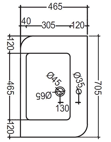 Раковина Jaquar Alive ALS-WHT-85601 71 см встраиваемая
