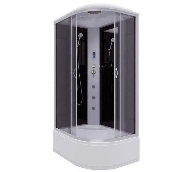 Душевая кабина Niagara NG-2510-14LF 1200х800х2150 высокий поддон 40см стекло тонированное