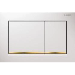 115.080.KK.1 Geberit Omega 30 Кнопка смывная для инсталляции, цвет белый/