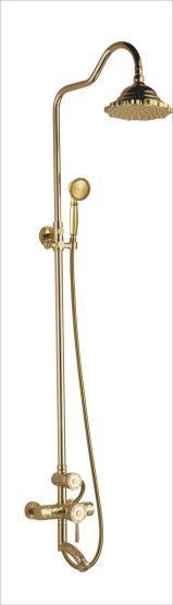 Смеситель для ванны ZORG Zorg Antic (A 102DS-BR) бронза