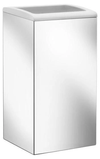 Ведро для мусора KEUCO MOLL 12788010000 хром finish белый 25 л настенное