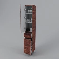 Колонна универсальная Style Line Атлантика 35 L с корзиной, Люкс старое дерево, PLUS