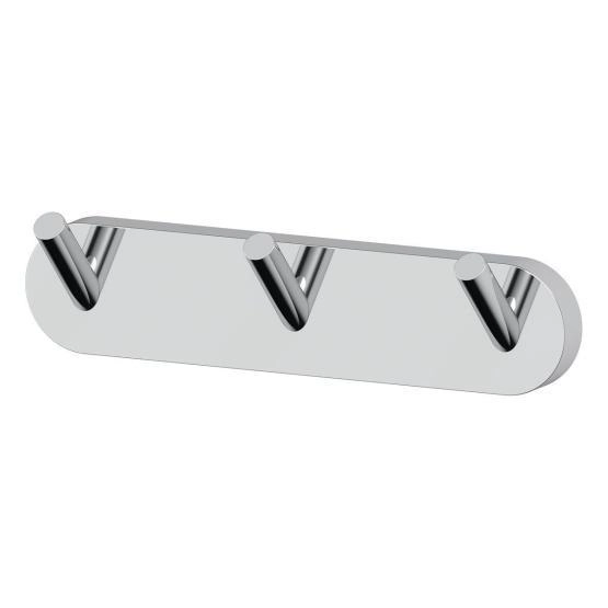 Планка с 3-мя крючками 18 cm  ARTWELLE Harmonie HAR 002 хром