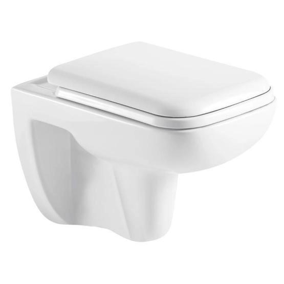 Унитазы Azario Унитаз подвесной безободковый Azario Pavia 2005 с крышкой микролифт