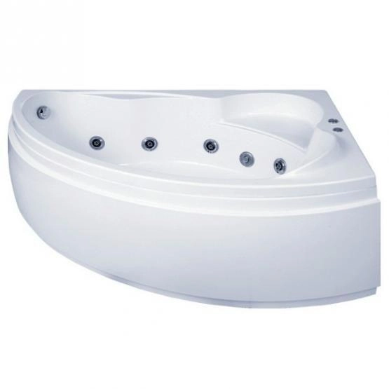 Ванна Bas Лагуна 170x110 с гидромассажным оборудованием FLAT правая