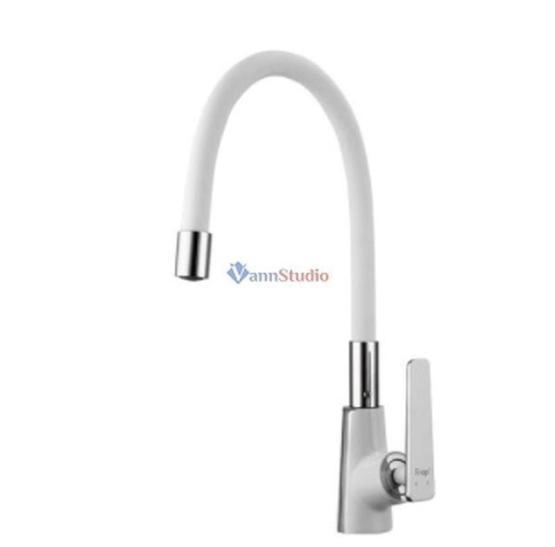 Смеситель для кухни Frap F4458 белый хром