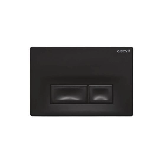 Кнопка для инсталляции CREAVIT ORE черная глянец GP3002.02