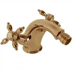 Смеситель CEZARES NOSTALGIA-BS1-02 для биде,бронза с донным клапаном