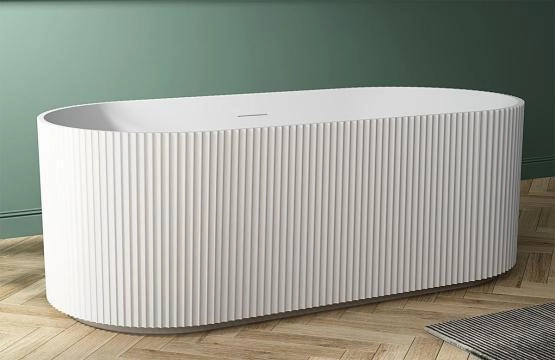 Акриловая ванна ABBER AB9325-1.7 отдельностоящая цвет белый