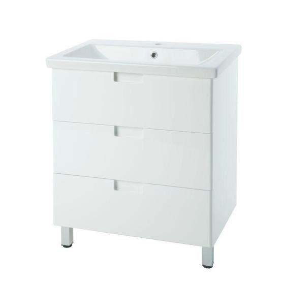 Тумба под раковину BELLEZZA Пегас-60 с 3 ящ. Белый