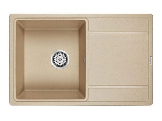 Мойка для кухни Paulmark FLUGEN, PM217850-QU, кварц, 780х500 мм