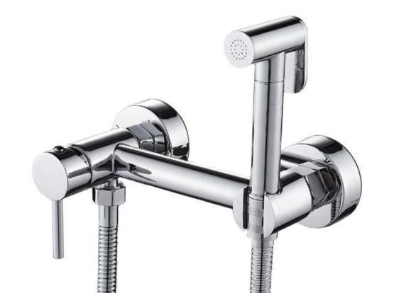 Смеситель скрытого монтажа ESKO с гигиеническим душем SMH02 хром