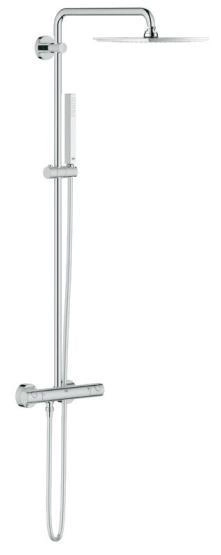 Душевая система Grohe Euphoria Cube 230 26187000 с термостатом для настенного монтажа