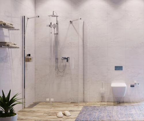 Душевой уголок WasserKraft Aller 10H10LBLACK 120x100 см, прямоугольник, левая распашная дверь