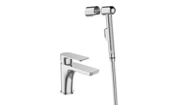 Смеситель с гигиеническим душем ESKO BERLIN BR 27H хром