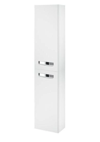 Шкаф-колонна Roca The Gap ZRU9302739 160 см белый, левый