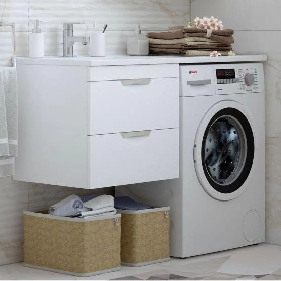 Тумба под раковину Corozo Алиот 120, 2 ящ. подвесная