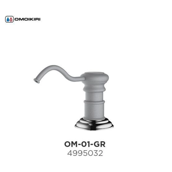 Дозатор Omoikiri OM-01-GR 4995032 leningrad grey