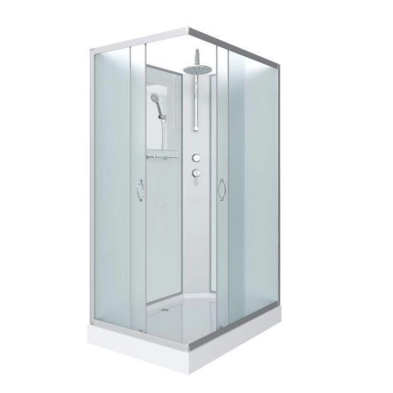 Душевая кабина Niagara NG-43975-14QBKT 900х700х2100-2400 низкий поддон 13см стекло матовое