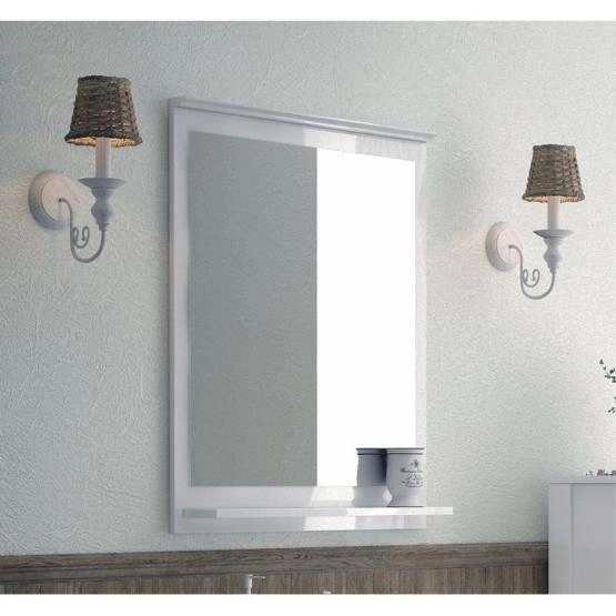 Зеркало с полкой Corozo Блюз 65