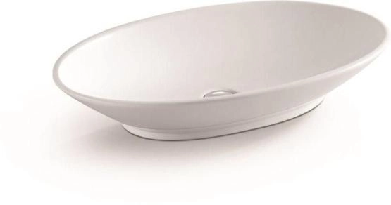 Раковина SantiLine SL-1031 69,5x41,5 на столешницу керамическая Белый