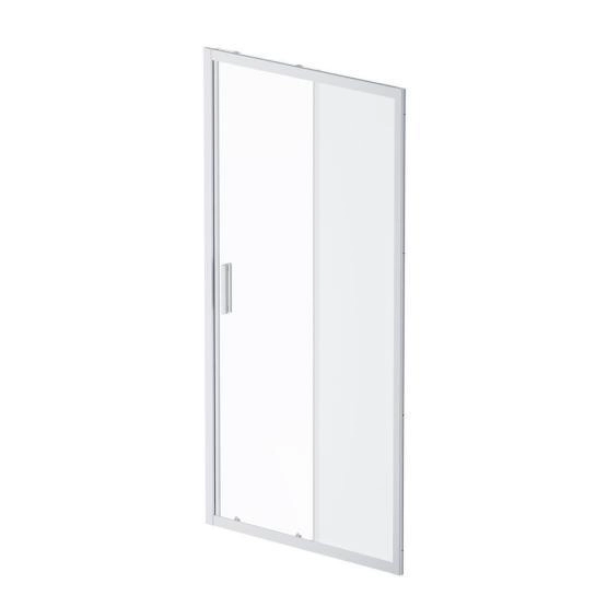 Дверь душевая в нишу AM.PM Gem W90G-100-1-195MM прозрачное, матовое; профиль хром матовый